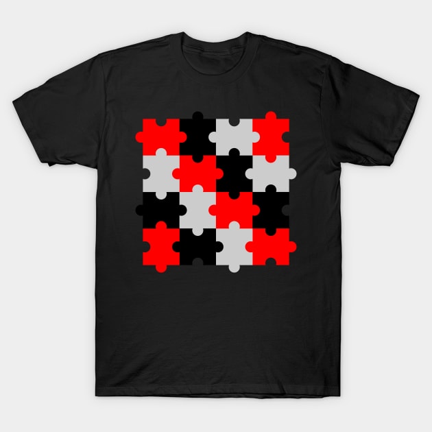 Jigsaw -3 T-Shirt by Ellie B Designs